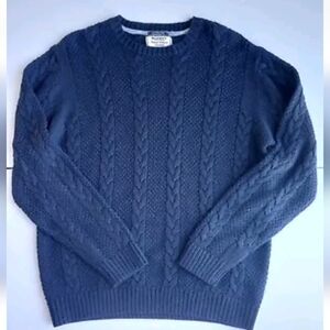 Alcott Navy Blue Wool Sweater Sz XL Women's